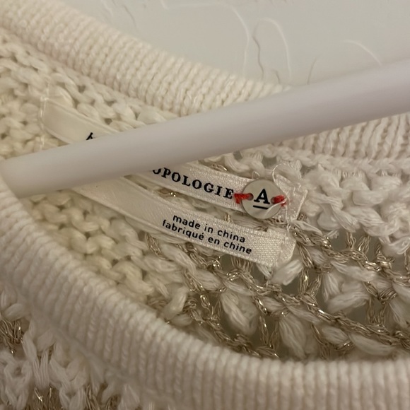 NWT Anthropology Checked Tie Tank Top - Picture 4 of 5